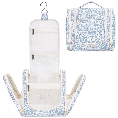 Narwey Hanging Toiletry Bag for Women | Travel Makeup Organizer