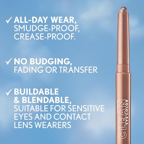 CoverGirl Clean Eye Color Stick French Violet 0.05oz