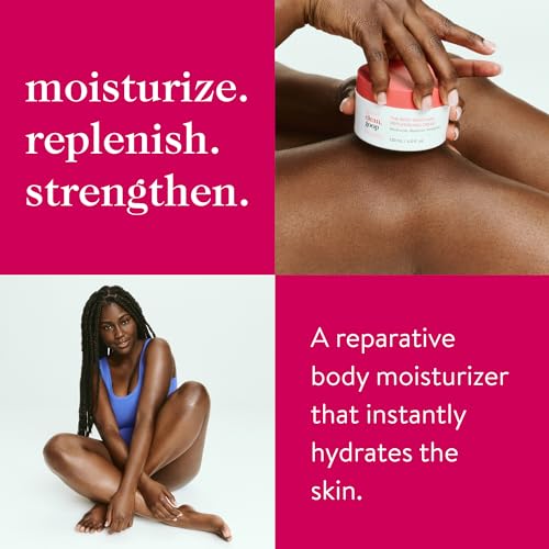 good.clean.goop beauty The Body Smoother Replenishing Cream | Hydrating Moisturizer for Dry Skin | Ceramides, Cupuacu Butter, & Avocado Oil | Fine Lines and Wrinkles Treatment | Cruelty-Free | 4 oz
