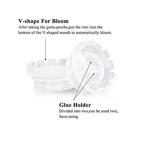 300 Pcs Lash Fan Glue Cups with V-Shaped Bases & Holder
