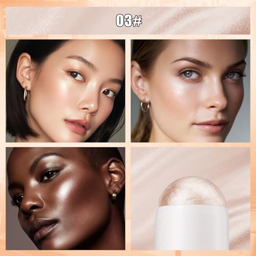Cream Highlighter Stick – Dewy Glow Makeup for Face