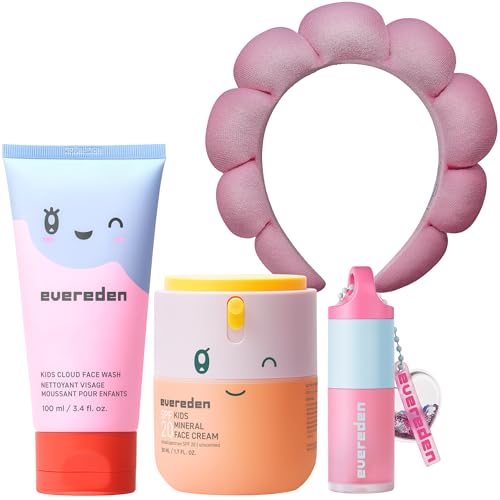 Evereden Kids Morning Skincare Set - Cloud Face Wash & SPF Cream