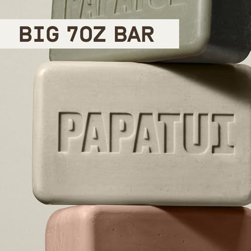 Papatui by Dwayne Johnson Enriching Bar Soap for Men | Hydrating Daily Cleanser | Moisturizes with Mango Butter and Avocado Oil | Cedar Sport | 7oz