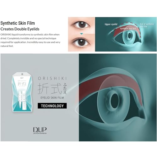 D-UP ORISHIKI Eyelid Skin Film - Invisible Lifter for Natural Eye Makeup