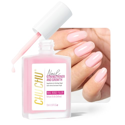 CHUCHU 8-in-1 Sheer Pink Nail Hardener Strengthener for Women