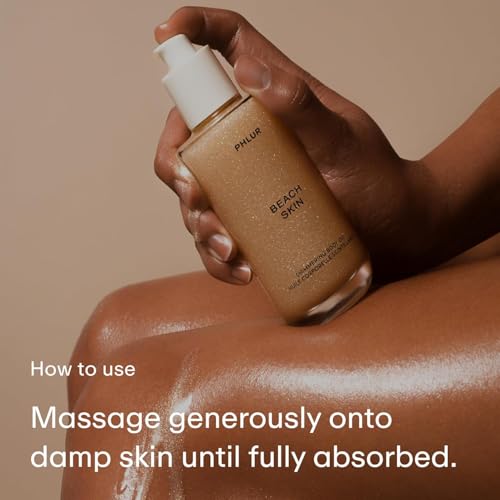 PHLUR Beach Skin Shimmering Body Oil - 4 Oz
