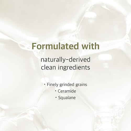 ROUND LAB Soybean Nourishing Cleanser | Scrub foam cleanser, Gentle exfoliation, Remove blackheads and excess sebum, a potent plant-derived ingredient (5.07fl.oz)