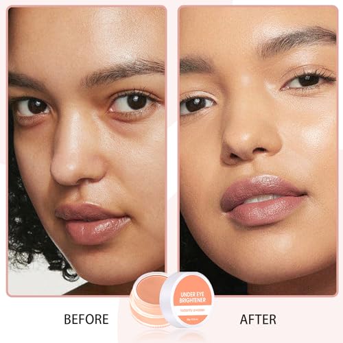 Under Eye Brightener Concealer with Puff & Pen - Waterproof