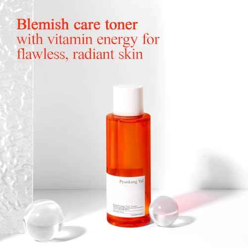 Pyunkang Yul PKY Radiance Vita Toner for Flawless and Radiant Skin, Blemish Care Toner with Vitamin C & Niacinamide, Zero Irritation, Korean Skincare (5.07 Fl. Oz, 150ml)