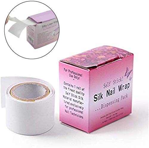Self-Adhesive Nail Repair Fiberglass Silk Wrap for Damaged Nails - Reinforce & Protect