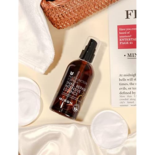 MIZON Bundle All in one snail repair cream 75ml + Snail intensive essence Koren Skincare Moisturizing, Wrinle Care Blemish Care