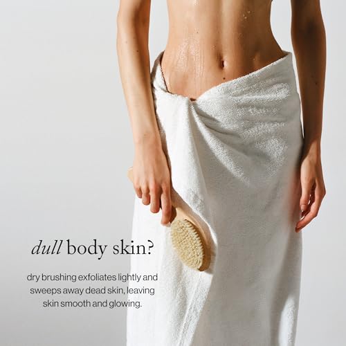 goop Beauty Dry Brush - Natural Sisal Body Exfoliator