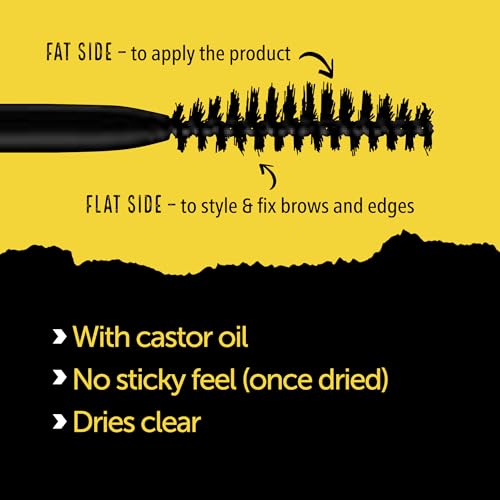 Got2b Glued 2-in-1 Brow & Edge Gel - Strong Hold, Clear