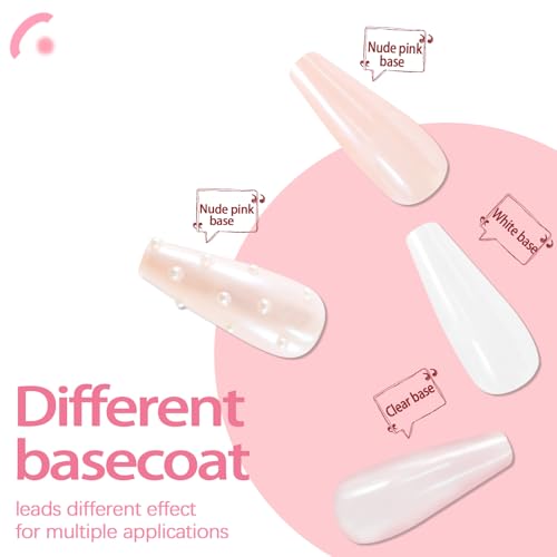 Allstarry Pearl Chrome Nail Powder - Iridescent Aurora White - A-Pearl Variation