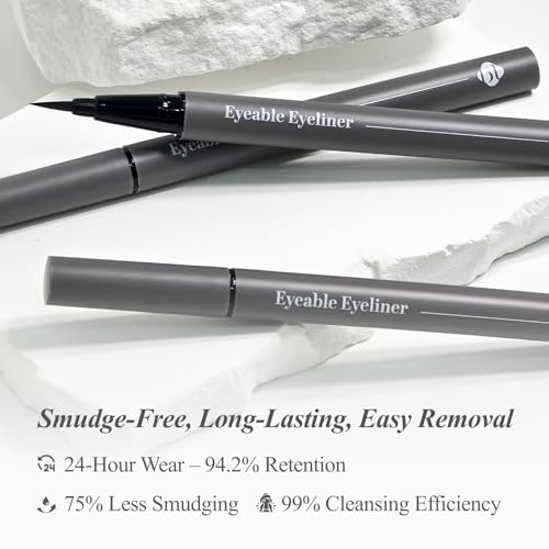 BL Lashes Liquid Eyeliner ? 24Hr Long Lasting, Smudge Proof & Fade Resistant, Ultra Precision Brush Tip, Easy Removal Formula, Safe for Lash Extensions & Lift (Black, 0.5ml)