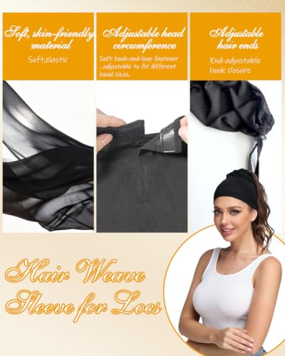 28" Adjustable Hair Weave Sleeve for Locs