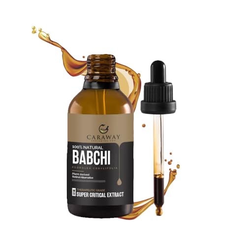 CARAWAY BAKUCHI OIL - Supercritical CO2 Extract| Pure Babchi Oil for Skin, Pigmentation, Vitiligo & Uneven skin tone| Bakuchi Seed Oil ? 50ml