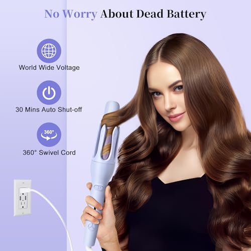 32mm 2-in-1 Curling Iron & Straightener with Ionic Technology