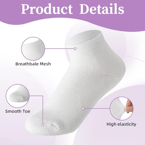 Chicingyou Eczema Socks 4 Pairs Cotton Soft Therapy Socks