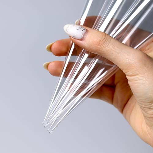 20pcs Empty Henna Cones with Pins - Cellophane Applicators