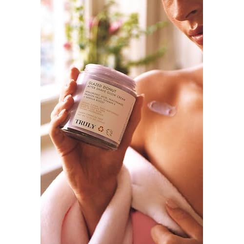 Truly Glazed Donut After Shave Moisturizer | Ultra-Hydrating for Smooth, Plump Skin After Shaving for Daily Use