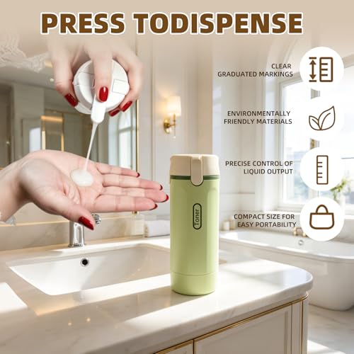 4-in-1 Travel Dispenser Bottle 30ml Leak Proof (Pack of 4)