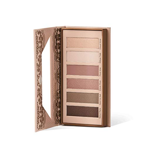 JOAH Escapades Eyeshadow Palette, 6 Pigmented Powder Eye Makeup Shades in Matte & Shimmer Finishes, Korean Beauty Palettes - Date Night