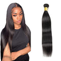26 Inch Brazilian Straight Human Hair Bundle #1B