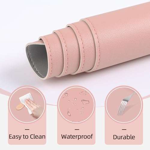 Dual-Sided Makeup Mat 19.7x11.8 in Waterproof Desk Pad