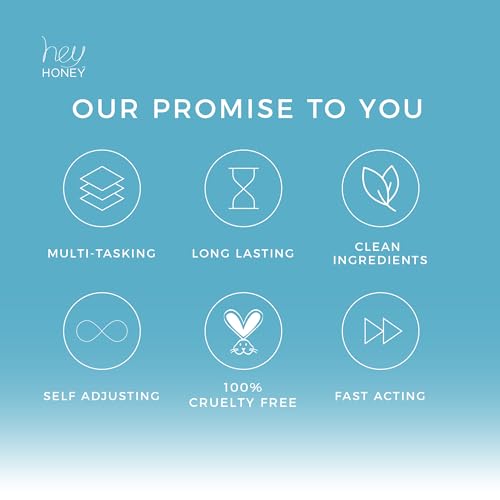 Hey Honey Skincare Be Clear Acne Routine | Daily Active Cleansing Face Wash | Youth & Young Adults, Blemishes Prone | Propolis & Gentle Exfoliating Acids | Fast & Long Lasting Oil Control | 5 fl oz