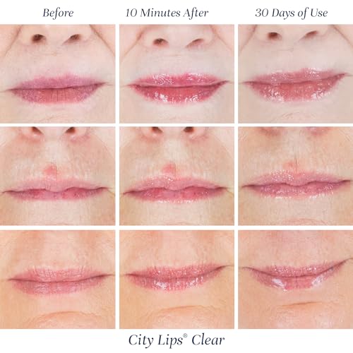 City Beauty City Lips Clear Plumping Lip Gloss with Hyaluronic Acid