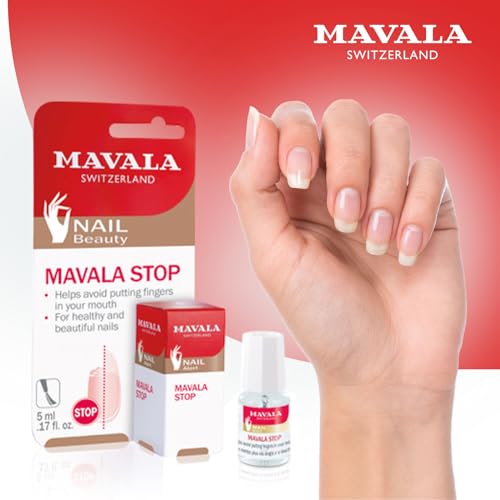 Mavala Stop Nail Biting Treatment Polish | Bitter Taste Deterrent