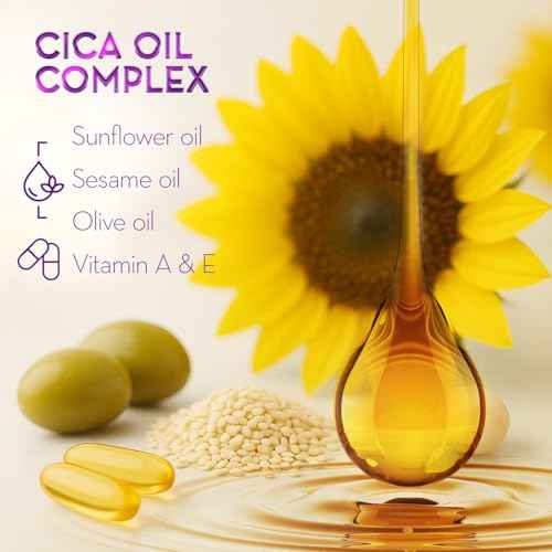 Cicatricure Cica Oil for Stretch Marks & Scars, Visible Results in 4 Weeks, Pregnancy Must-Haves Body Oil with Vitamin E, Stretch Mark Oil, Scar Treatment with Botanical Ingredients, 6.7 fl oz -3 Pack