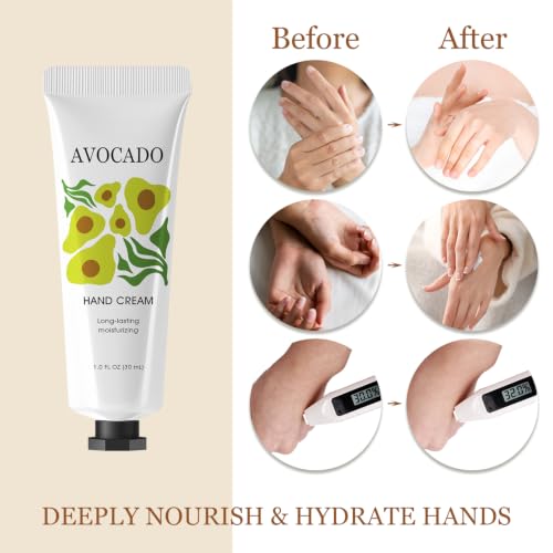 12 Pack Travel Size Hand Cream Set for Dry Hands - Bulk Fragrance Lotion