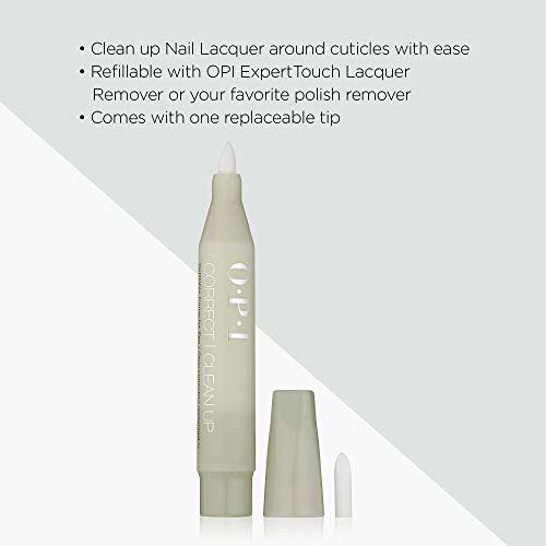 OPI Correct Clean Up Refillable Nail Polish Remover Corrector Pen - 0.13 fl oz