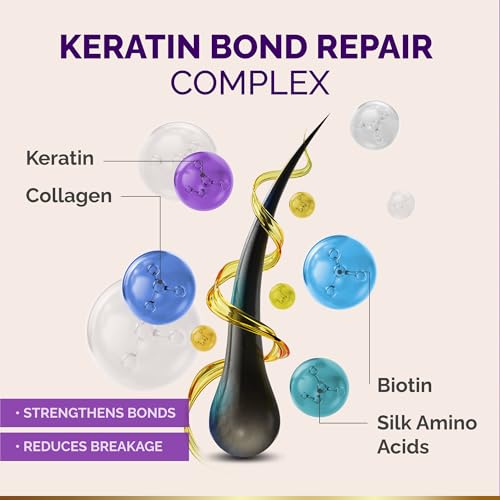 Hydrating Hair Mask with Keratin & Argan Oil, 10oz