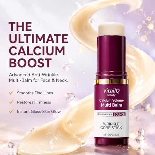 Anti-Wrinkle Calcium Balm Stick for Eyes, Face & Neck