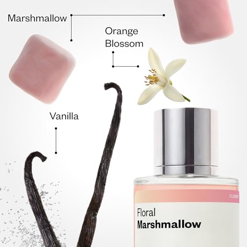 Floral Marshmallow Eau de Parfum - 1.7 fl oz - Long-Lasting Sweet Fragrance