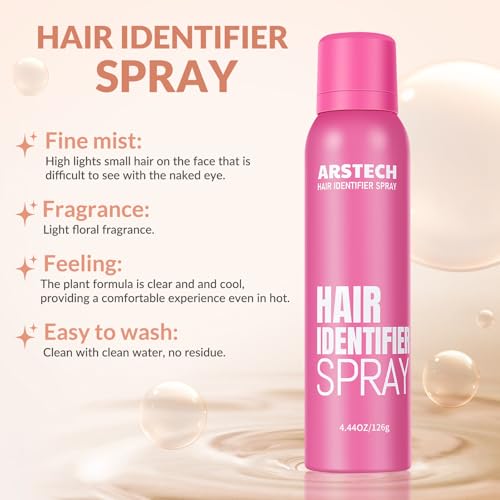 Sweet Floral Hair Identifier Spray for Face Shaving & Dermaplaning - Medium Scent