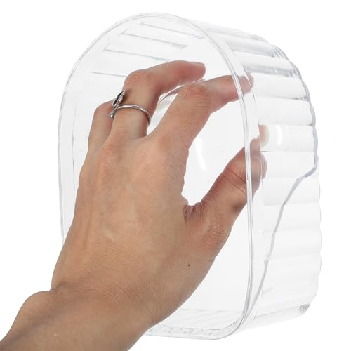 FRCOLOR Nail Soaking Bowl 5.78X4.33X12.30In Gel Polish Remover Bowl for Manicure Hand Soak Softening Cuticles Suitable for Salon and Home Use