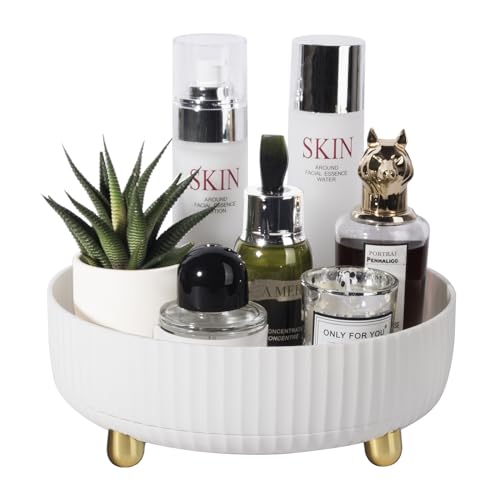 360 Rotating Makeup Organizer Tray - Lazy Susan Cosmetics Storage