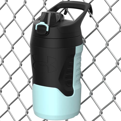 Under Armour Sports Water Jug, 32 oz Insulated Water Bottle w/Handle, Fence Hook, Leak Resistant, Baseball, Football & More