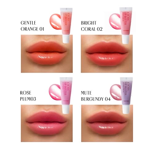 PinkWonder Jojoba Antioxidant Anti-Aging Lip Butter - Bright Coral 02