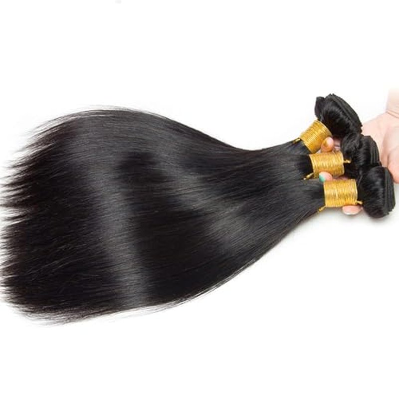 FuivJuix 28-32 Inch Unprocessed Brazilian Straight Hair Bundles