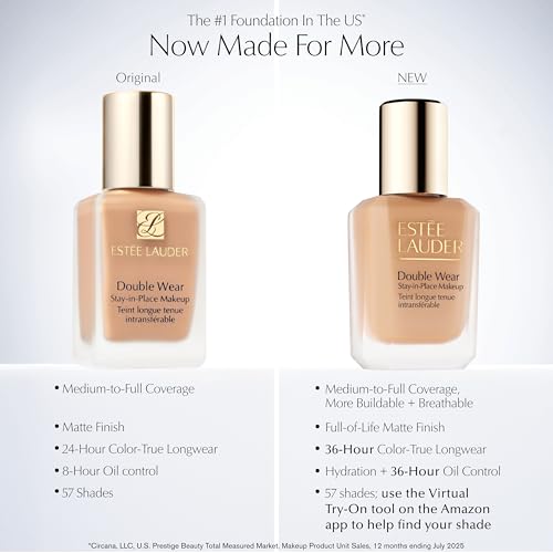 Estée Lauder Double Wear Foundation 36-Hour Matte Long-Wear