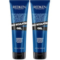 Redken Max Sculpting Gel For All Hair Types - Provides Body & High Shine Finish With Long-Lasting Shape Memory,Flake-Free Control,(Pack of 2)