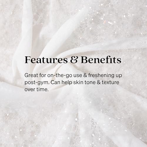 Loved01 Face & Body Salicylic Acid Cleansing Wipes, John Legend Skincare, Oil & Fragrance-Free, No-Rinse, Suitable for Blemish-Prone Skin, 24 wipes
