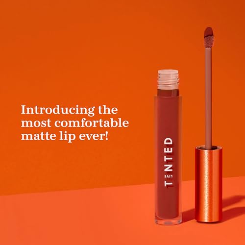 Live Tinted Huelip Liquid Lip Crème - Weightless, Long-Lasting Liquid Lip with Hyaluronic Acid and Jojoba Oil For a Soft, Comfortable, Moisturized Finish - 0.09 fl oz - Taupe