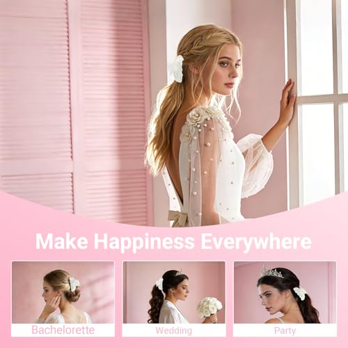 Bride Hair Claw Clip for Wedding, Bachelorette & Bridal Gifts