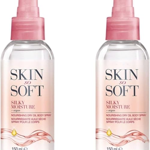 Skin So Soft Silky Dry Oil Spray 150ml (Two Pack)